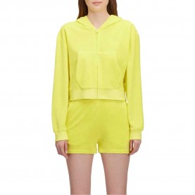 блуза,дамски,блузи,sundek,felpa,full,zip,sweatshirt,yellow