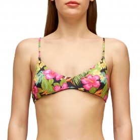 дамски,бански,костюми,sundek,lauderdale,bikini,top,black