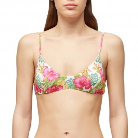 дамски,бански,костюми,sundek,lauderdale,bikini,top,white