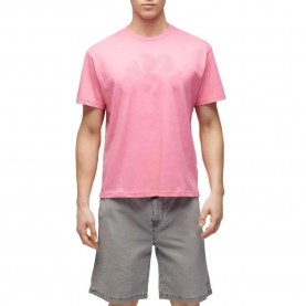 тениска,мъжки,тениски,sundek,logo,short,sleeve,t,shirt,flamant,rose,(pink)