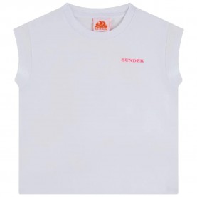 тениска,детски,тениски,sundek,logo,sleeveless,t,shirt,white,01,(white)