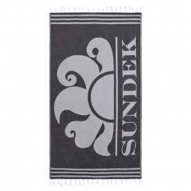 хавлиена,кърпа,хавлии,sundek,logo,towel,black