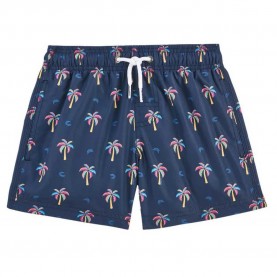 бански,гащета,детски,бански,костюми,sundek,mini,palm,swimming,shorts,blue