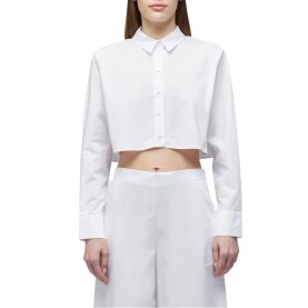 риза,с,дълъг,ръкав,дамски,блузи,дамски,ризи,sundek,popeline,long,sleeve,shirt,white