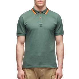 мъжки,блузи,с,яка,sundek,short,sleeve,polo,thyme,(green)
