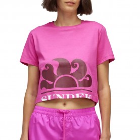 тениска,дамски,тениски,sundek,short,sleeve,t,shirt,shocking,pink,01,(pink)