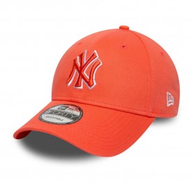 шапка,всички,шапки,new,era,mlb,new,york,yankees,team,outline,9forty,cap,orange,(pink)