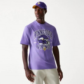 тениска,мъжки,тениски,new,era,nfl,minnesota,vikings,helmet,oversize,short,sleeve,t,shirt,purple