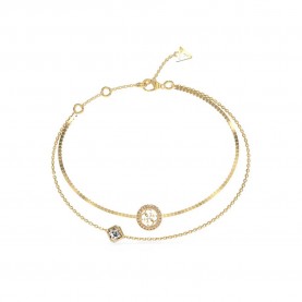 бижутерия,guess,4g,crush,bracelet,golden