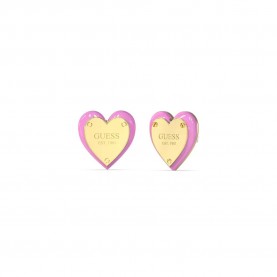 бижутерия,guess,all,you,need,is,love,earrings,golden