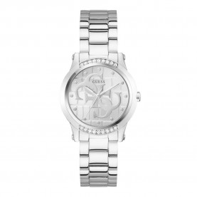 часовник,часовници,guess,annette,woman,watch,silver,(silver,silver,gray)