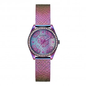 часовник,часовници,guess,boa,woman,watch,pink,(purple,iridescent)