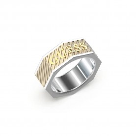 бижутерия,guess,bond,street,ring,golden