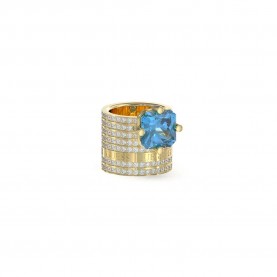 бижутерия,guess,flashing,lights,ring,golden