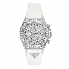 часовник,часовници,guess,iconic,40th,watch,silver,(white)
