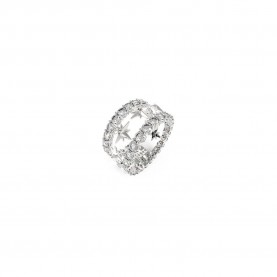 бижутерия,guess,in,the,sky,ring,silver