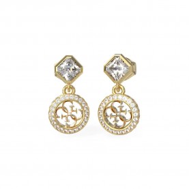 бижутерия,guess,jube04154,4g,crush,earrings,golden