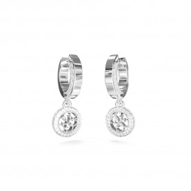 бижутерия,guess,jube04165,4g,crush,earrings,silver