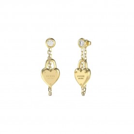 бижутерия,guess,jube04212,all,you,need,is,love,earrings,golden