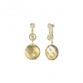 бижутерия,guess,jube04266,4g,rising,earrings,golden