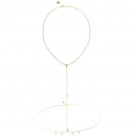 бижутерия,guess,jubn04262,hashtag,necklace,golden,(golden,gold)