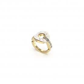 бижутерия,guess,jubr04079,love,ring,golden,(golden,white)