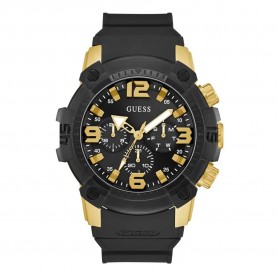 часовник,часовници,guess,linebacker,watch,black