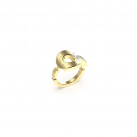 бижутерия,guess,love,ring,golden