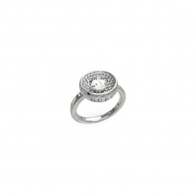 бижутерия,guess,unique,solitaire,ring,silver,(silver)