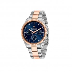 часовник,часовници,maserati,competizione,43,mm,watch,pink,rose,gold,(blue)