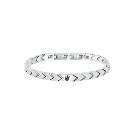 бижутерия,maserati,jm225avd91,bracelet,silver,(grey,gray)