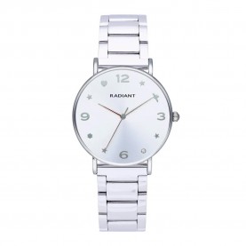 Часовник Radiant Cozy 36 mm woman watch - Silver (Silver / Silver / Gray) часовник,часовници,radiant,cozy,36,mm,woman,watch,silver,(silver,silver,gray)