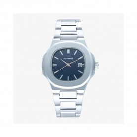 часовник,часовници,radiant,t,time,watch,silver,blue,(blue)