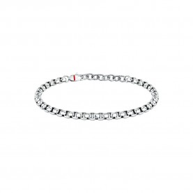 бижутерия,sector,basic,shiny,chain,19+3,cm,bracelet,silver
