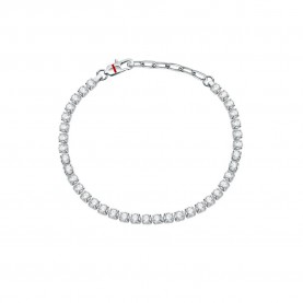 бижутерия,sector,tennis,sann46,bracelet,silver,(white)