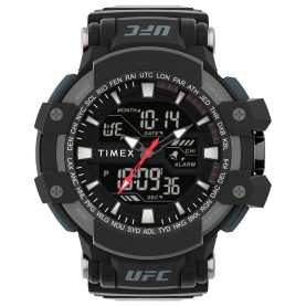 часовник,часовници,timex,ufc,colossus,watch,black