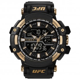 часовник,часовници,timex,ufc,combat,watch,golden