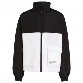 яке,мъжки,якета,karl,lagerfeld,blocked,padded,jacket,black,white,(black)