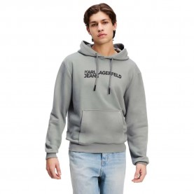 суичър,мъжки,пуловери,karl,lagerfeld,reg,logo,hoodie,monument,(grey)