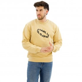 блуза,мъжки,пуловери,karl,lagerfeld,reg,multi,ring,sweatshirt,yellow