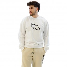 блуза,мъжки,пуловери,karl,lagerfeld,reg,multi,ring,sweatshirt,white