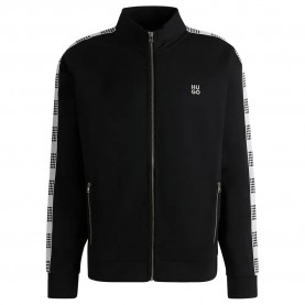 блуза,мъжки,пуловери,hugo,dusino,10268480,01,sweatshirt,black,(black)