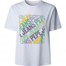 тениска,дамски,тениски,pepe,jeans,amelia,short,sleeve,t,shirt,white,(white)