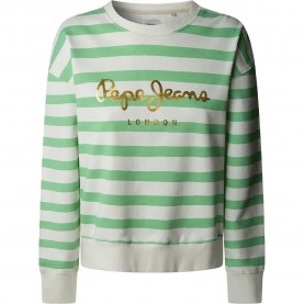 блуза,дамски,блузи,pepe,jeans,anna,sweatshirt,fresh,green,(green)