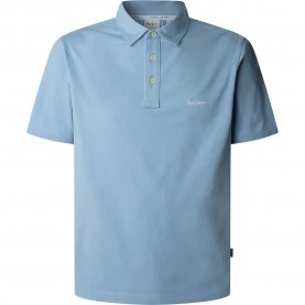 Pepe Jeans New Harper short sleeve polo - Blue мъжки,блузи,с,яка,pepe,jeans,new,harper,short,sleeve,polo,blue