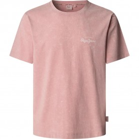 Тениска Pepe jeans Terell short sleeve T-shirt - Ash Rose Pink (Pink) тениска,мъжки,тениски,pepe,jeans,terell,short,sleeve,t,shirt,ash,rose,pink,(pink)