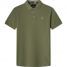 мъжки,блузи,с,яка,hackett,heritage,madras,trim,short,sleeve,polo,sage,green,(green)