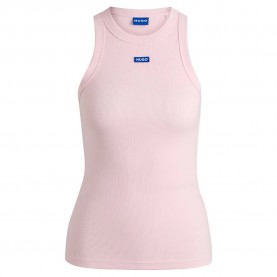 тениска,дамски,тениски,hugo,easy,10257055,blue,sleeveless,t,shirt,pink,(light,pastel,pink)