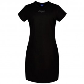 Рокля HUGO Nalix 10269541 01 BLUE dress - Black (Black) рокля,дамски,поли,и,рокли,hugo,nalix,10269541,01,blue,dress,black,(black)