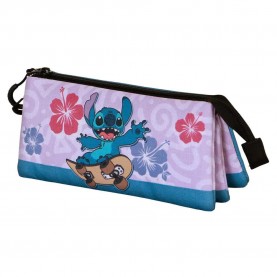 канцеларски,принадлежности,karactermania,disney,lilo,&,stitch,skate,triple,pencil,case,purple,(lilac)